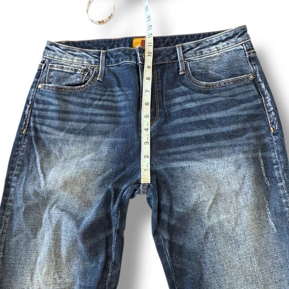 Driftwood ​Colette Floral Embroidered Denim Jeans Classic Fit Women’s Size 32 - Picture 5 of 14